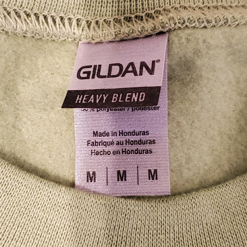 Gildan Men's Unisex Grinch Light Green Crewneck Sweater - Picture 2 of 3